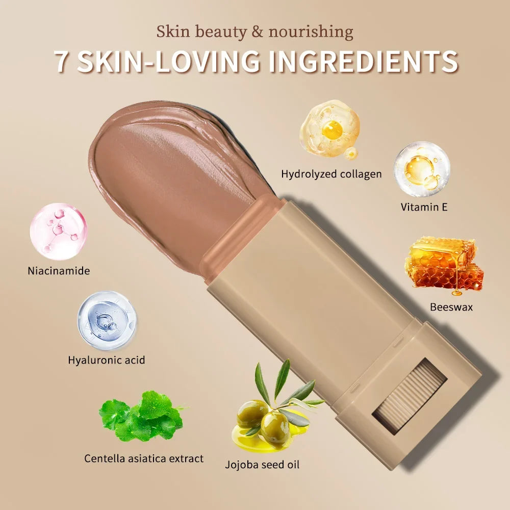 Lakerain Skin Tint Stick – Waterproof Serum Foundation