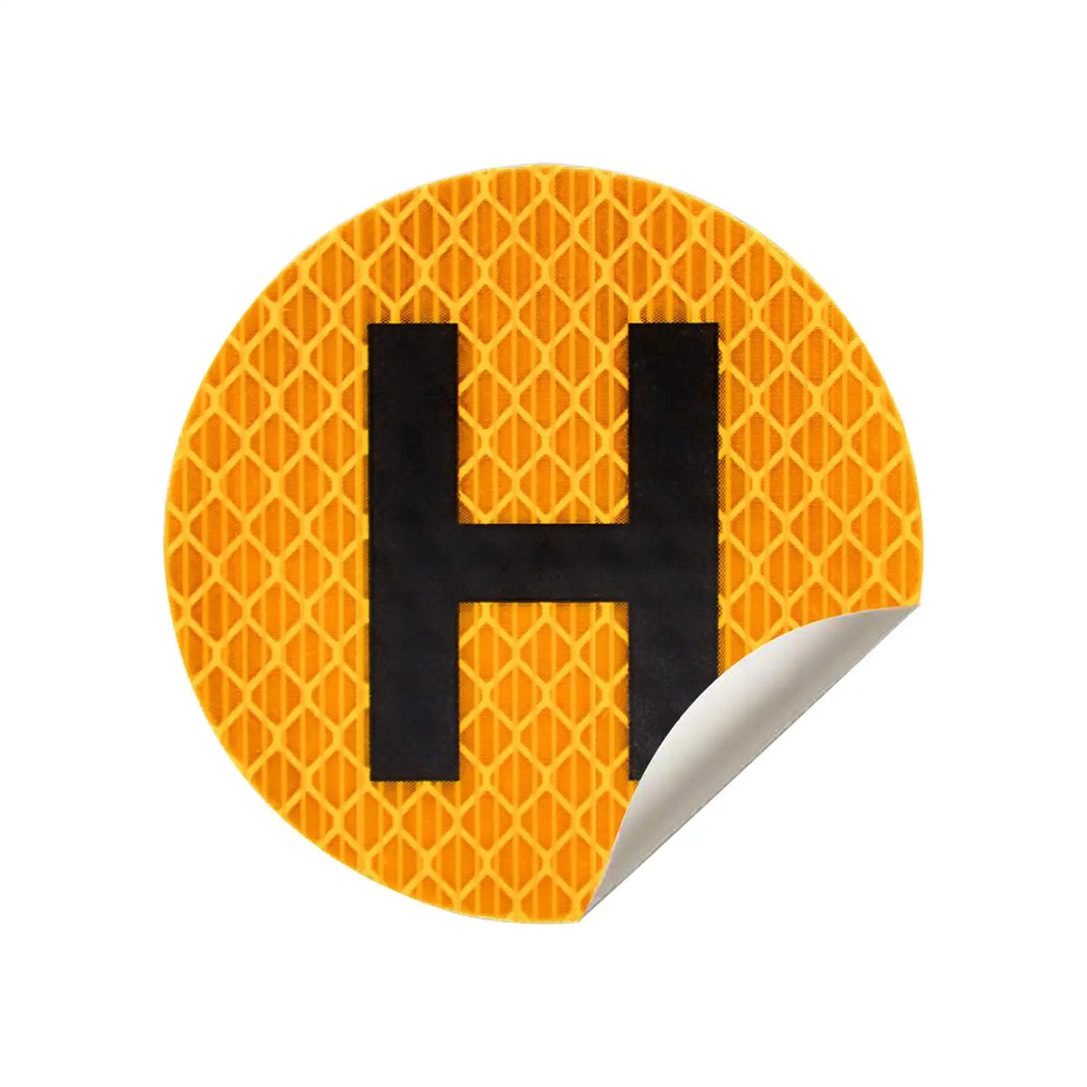 H Historical Vehicle 60mm Magnetic Sign Sticker | Waterproof