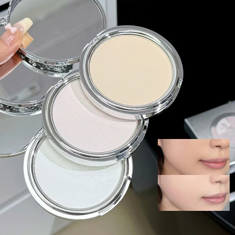NICEKEY Pink Ballet 3-Color Matte Pressed Setting Powder 10g
