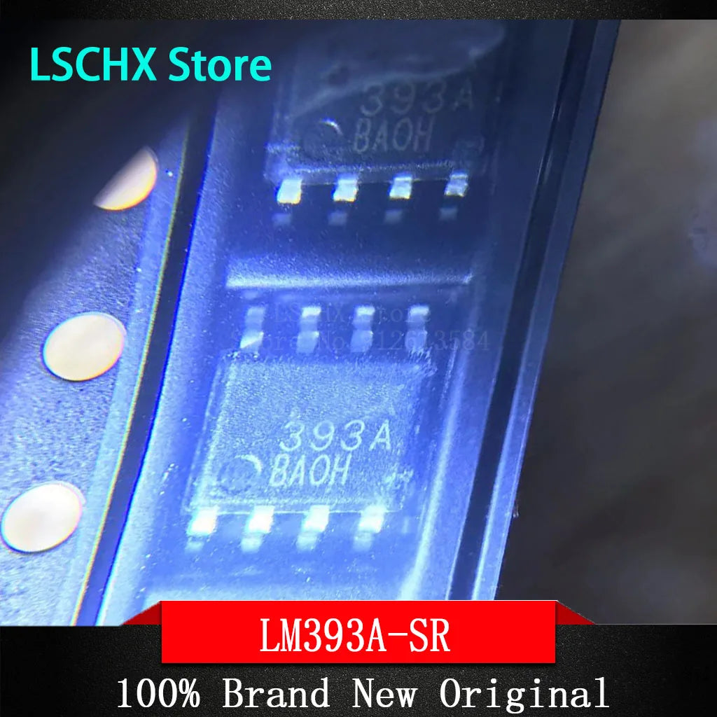 50pcs LM393A-SR LM393-SR SOIC-8 Dual Differential Comparators