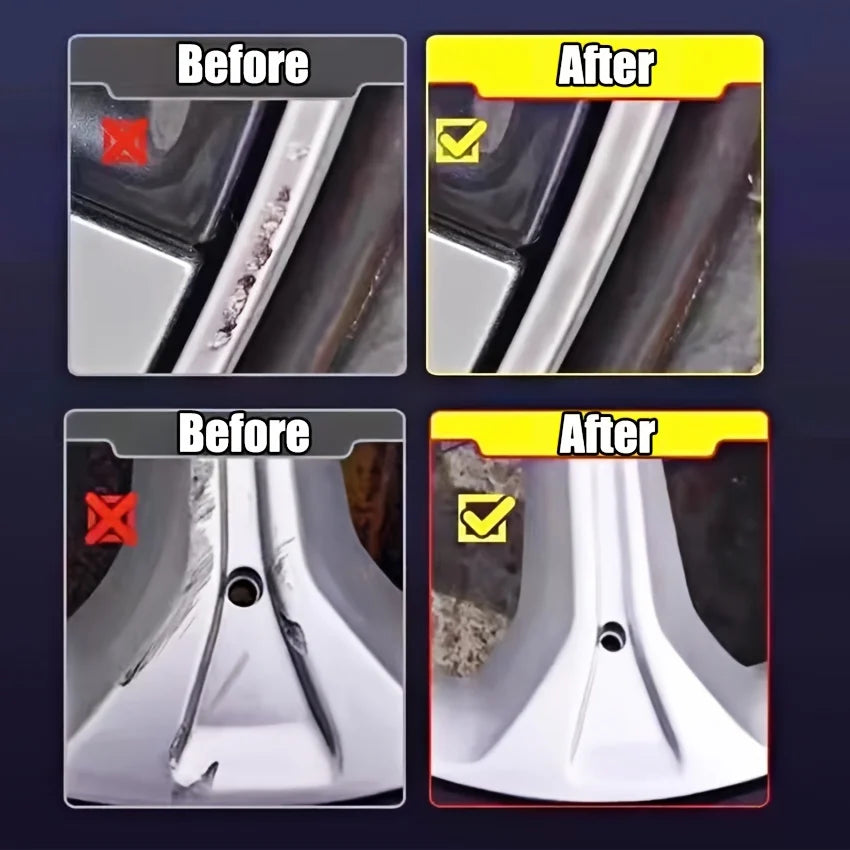 Car Wheel Hub Repair Kit – Polish, Scratch & Oxidation Remover
