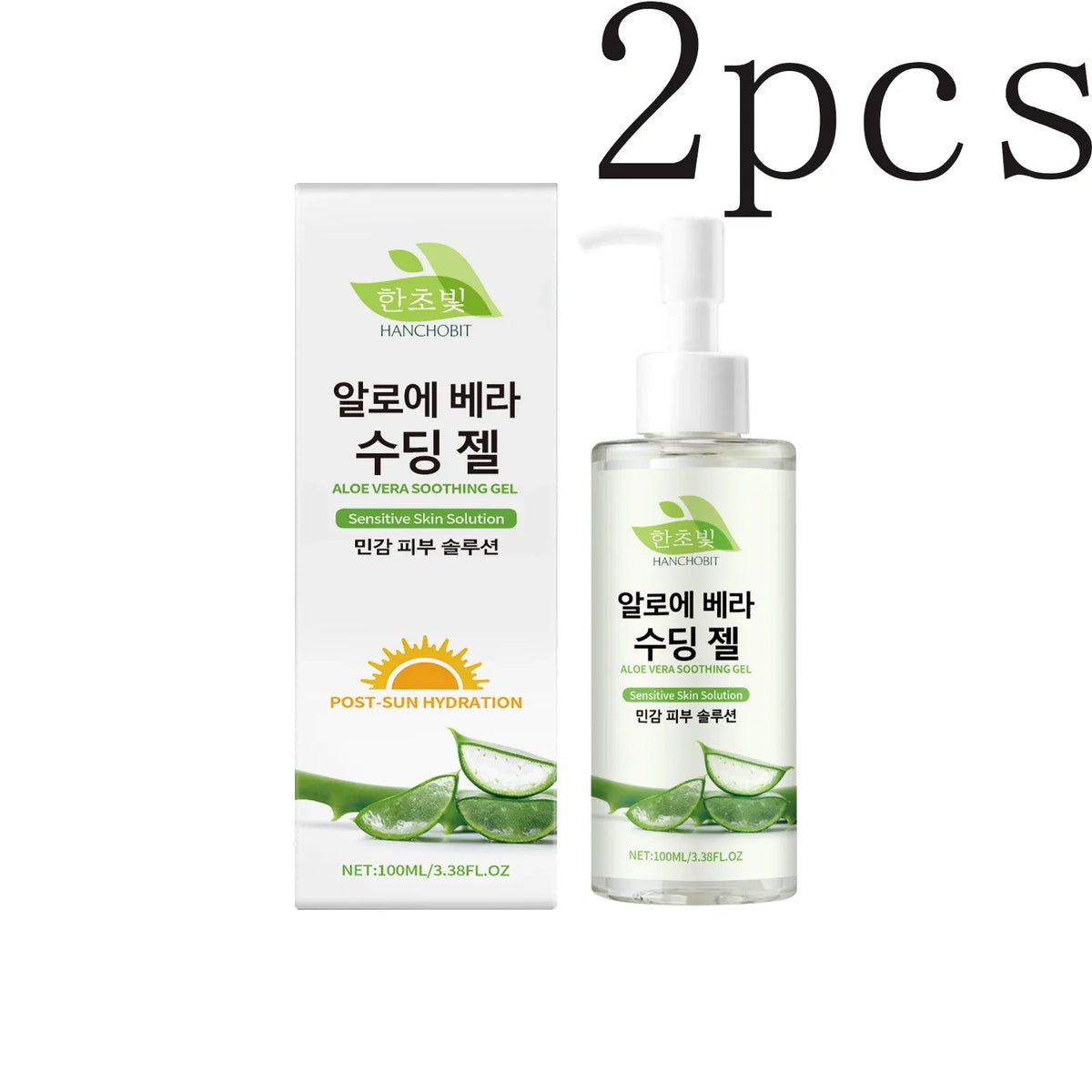 Hanchobit Aloe Vera Soothing Gel | Post-Sun & Deep Hydration