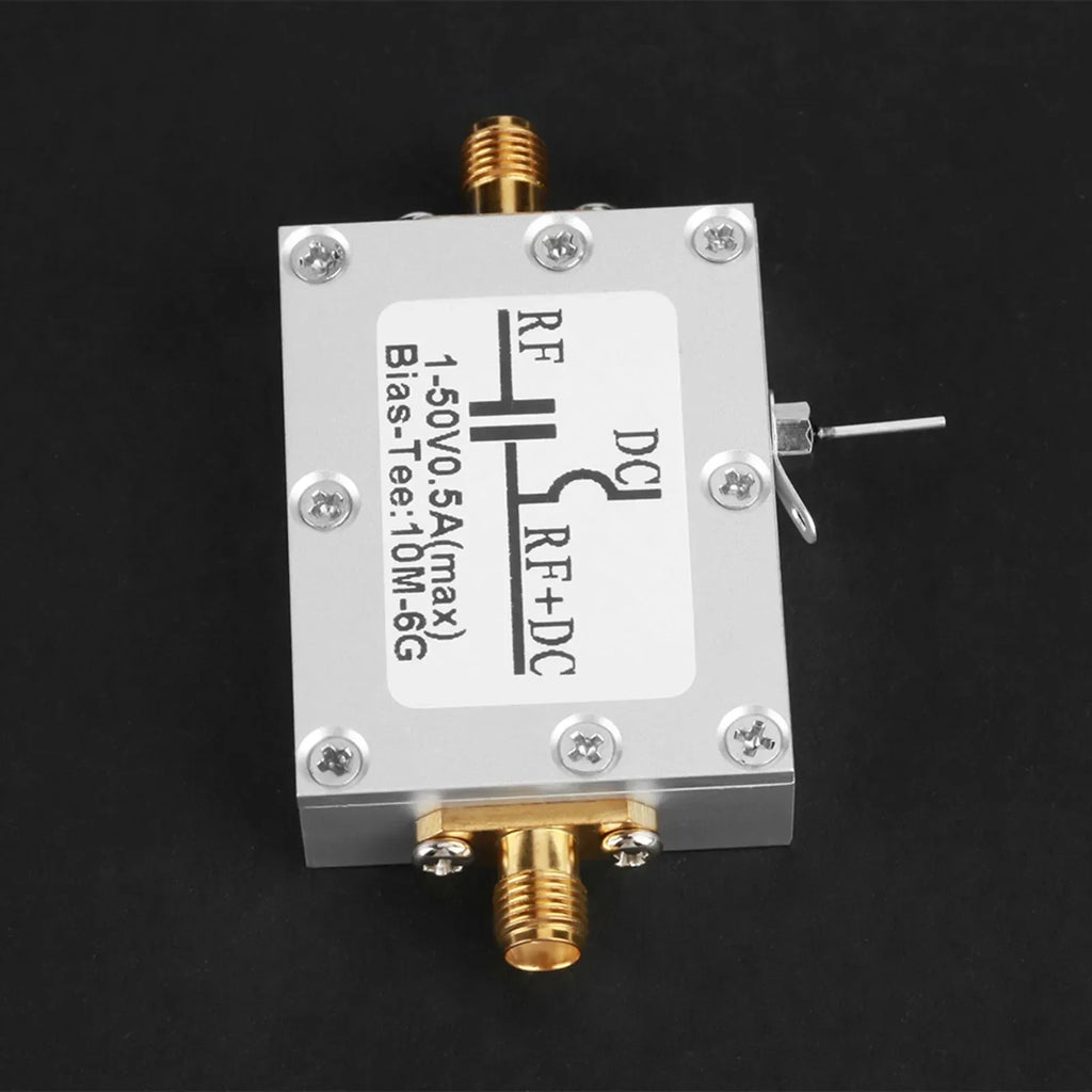 10MHz-6GHz Bias Tee Broadband Radio Frequency Microwave Coaxial RF