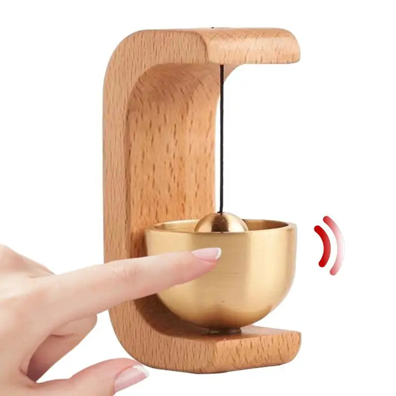 Wood Doorbell Chime Magnetic Decorative Loud Door Bell Indoor