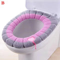 Knitted Toilet Seat Cushion Cover – Thick Universal Fit
