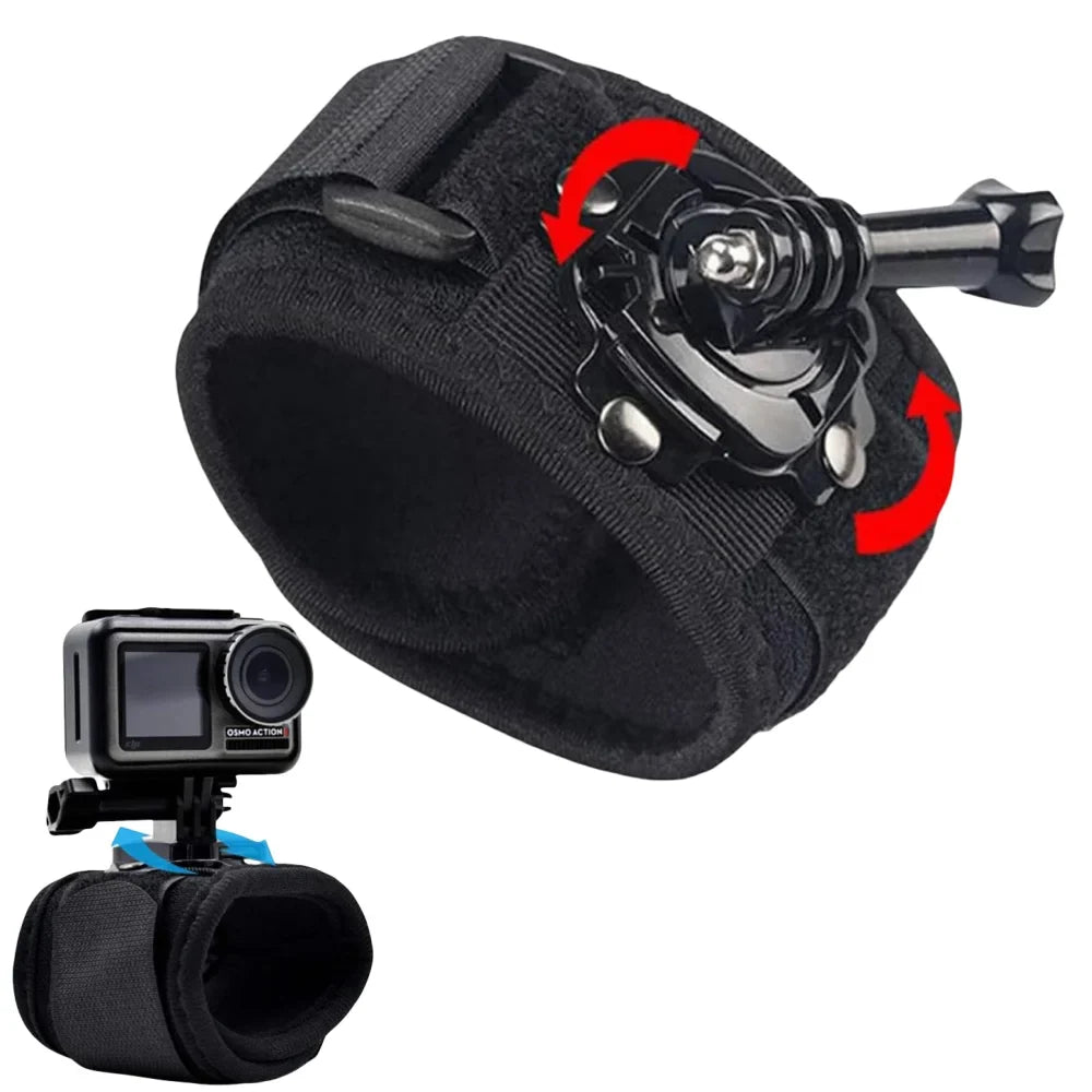 360° Rotating Wrist Strap for GoPro Hero 12 11 10 & More