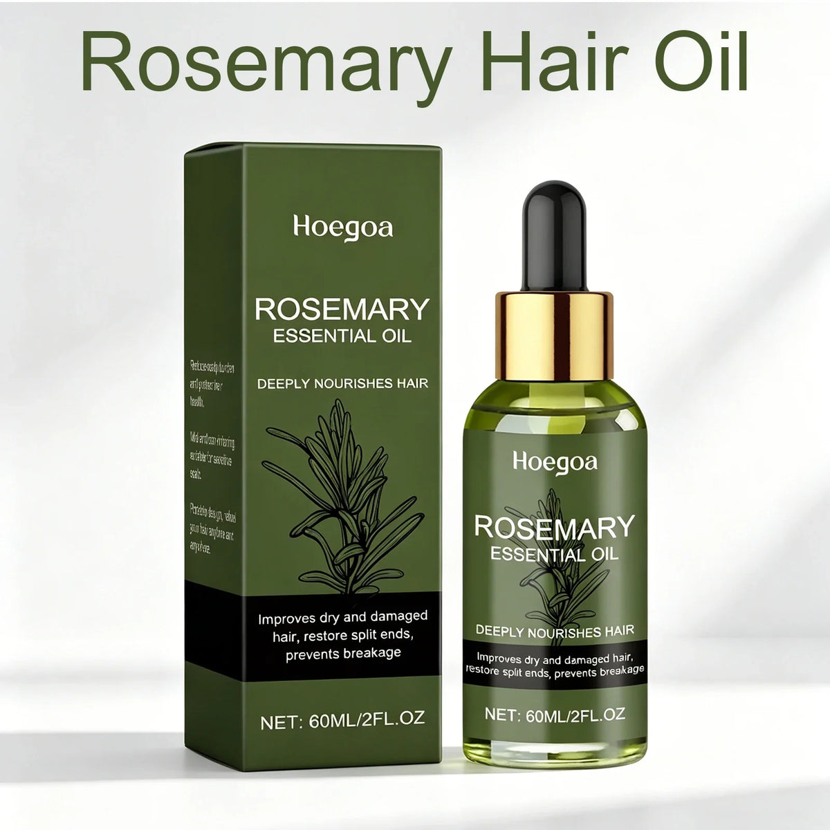 Rosemary Hair Oil – Nourishing, Smoothing & Shine 60ml