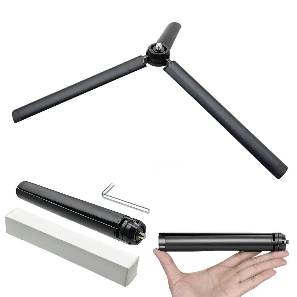 VeFly Mini Desktop Tripod – Aluminum 1/4" Camera Stand