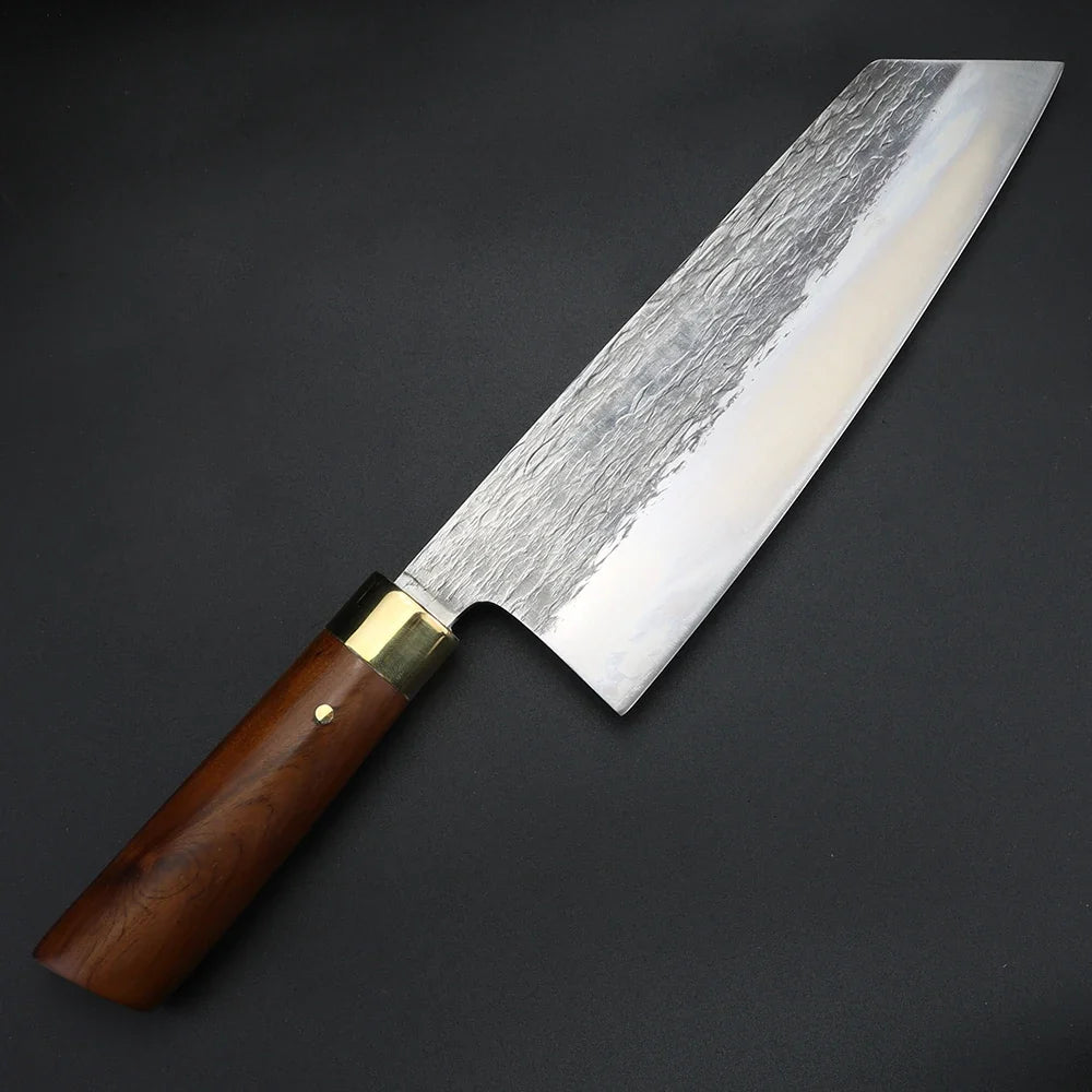 Hand Forged D2 Steel Chef's Knife – Wood Handle | XUAN FENG