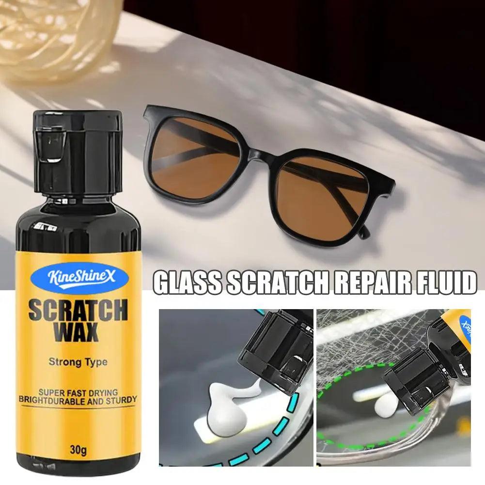 Car Glass Scratch Repair Wax Repairing Glasses Windows Scratches Lens