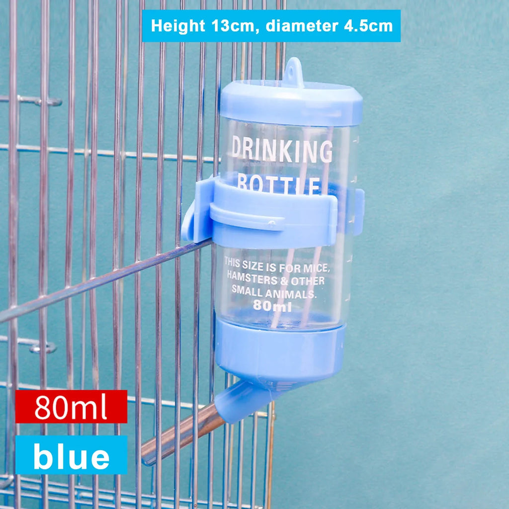 Hamster Water Bottle Leak-Proof Hanging Dispenser | Small Pets