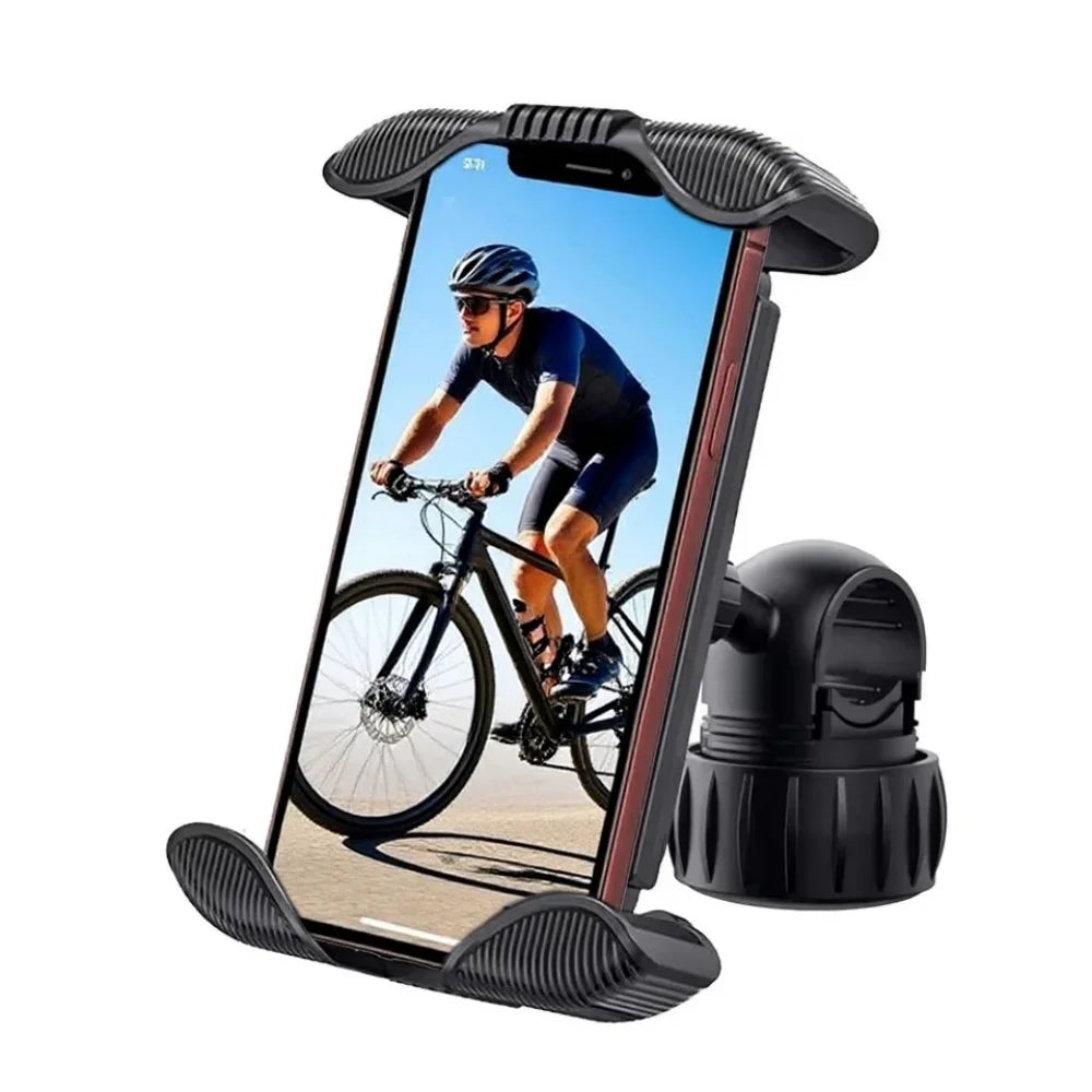 360° Bike & Motorcycle Phone Mount Handlebar Holder 4–7"