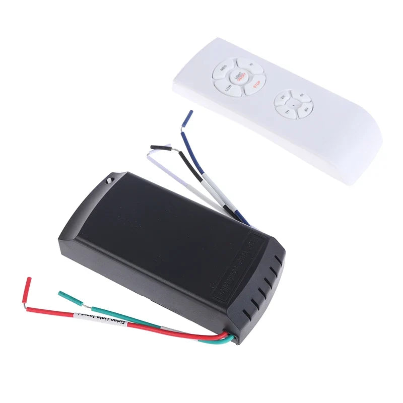 Universal Ceiling Fan Remote Control Kit – Speed & Timer