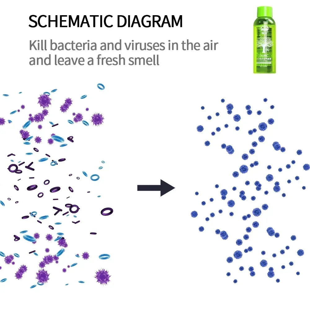 Odor Eliminator Liquid Automotive Purification Solution Car Interior