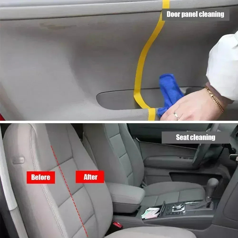 Car Interior Cleaning Agent Ceiling Cleaner Leather Flannel Woven