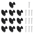 Metal Round Mushroom Drawer Knobs – Cabinet & Dresser Pulls