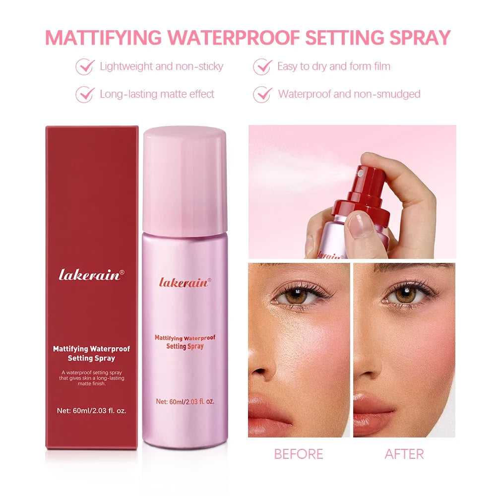 Matte Setting Spray – Waterproof Oil Control 60ml