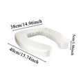 Raised Toilet Seat Cushion | Padded Waterproof U-Shape Riser