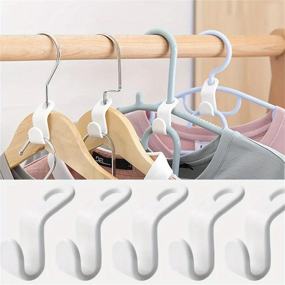 Wardrobe Hanger Hooks Organizer Connect Multifunction Cascading