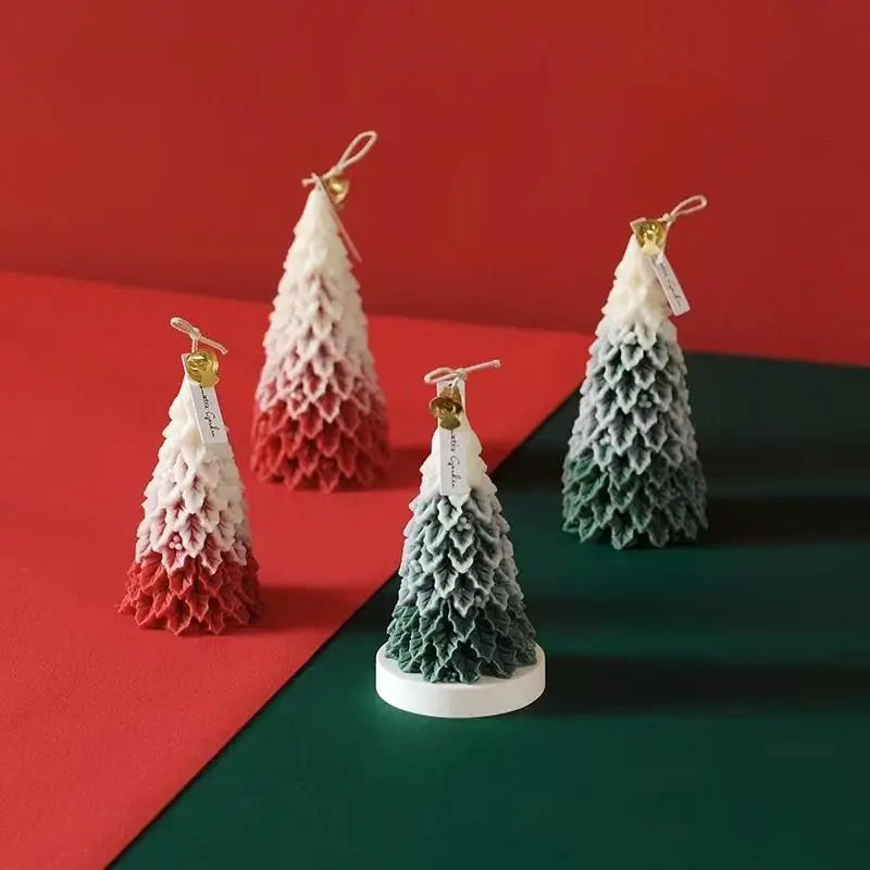Christmas Tree Candles Scented High-quality Appearance Gifts Fresh
