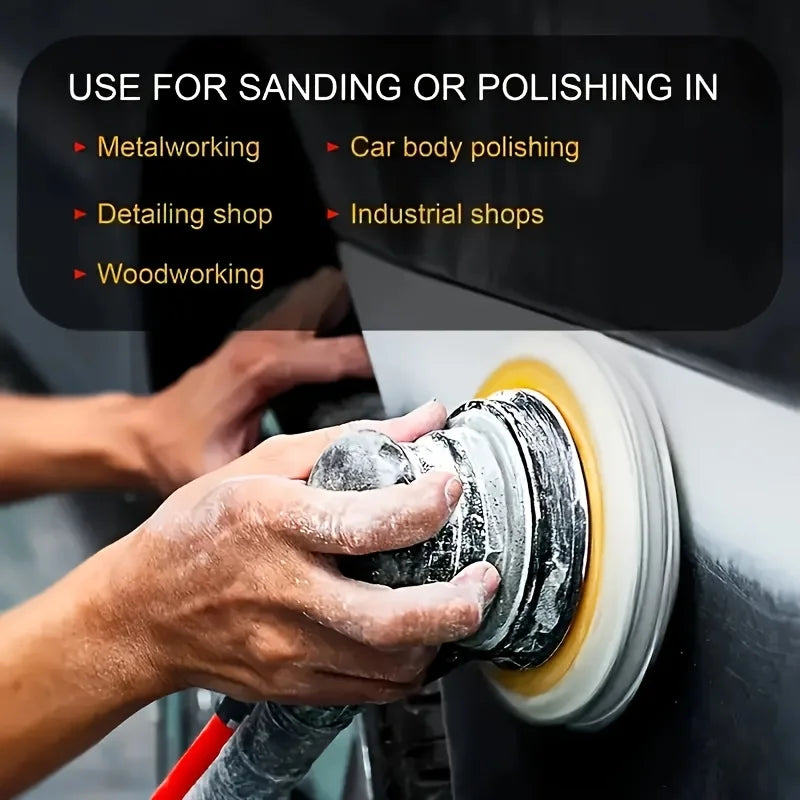 5-inch Circular Self-adhesive Sandpaper Disc Polishing Machine 60-800