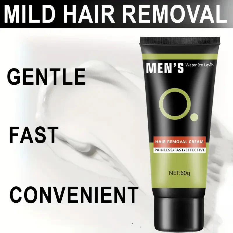 Gentle Hair Removal Cream | Chest, Arms & Underarms | 60g