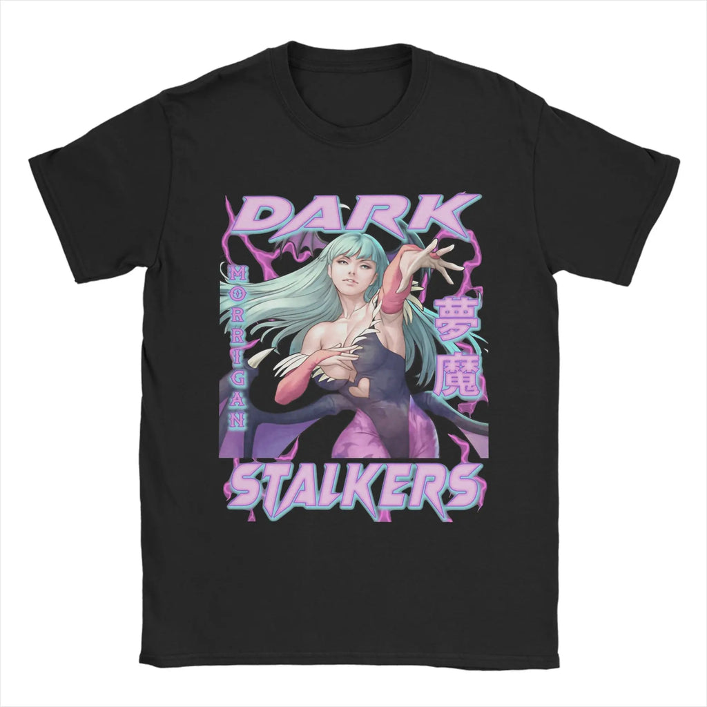 Darkstalkers Morrigan Aensland Men's Cotton T-Shirt | S–6XL