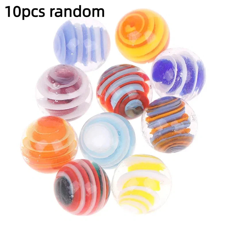 16mm Crystal Glass Marbles 10pcs – Vase Filler & Home Décor Balls