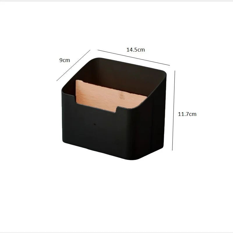 Desktop Storage Organizer Box | Remote, Tissues & Cosmetics