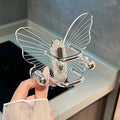 Light Luxury Butterfly Comb Storage Shelf Wall Hanging Perforated