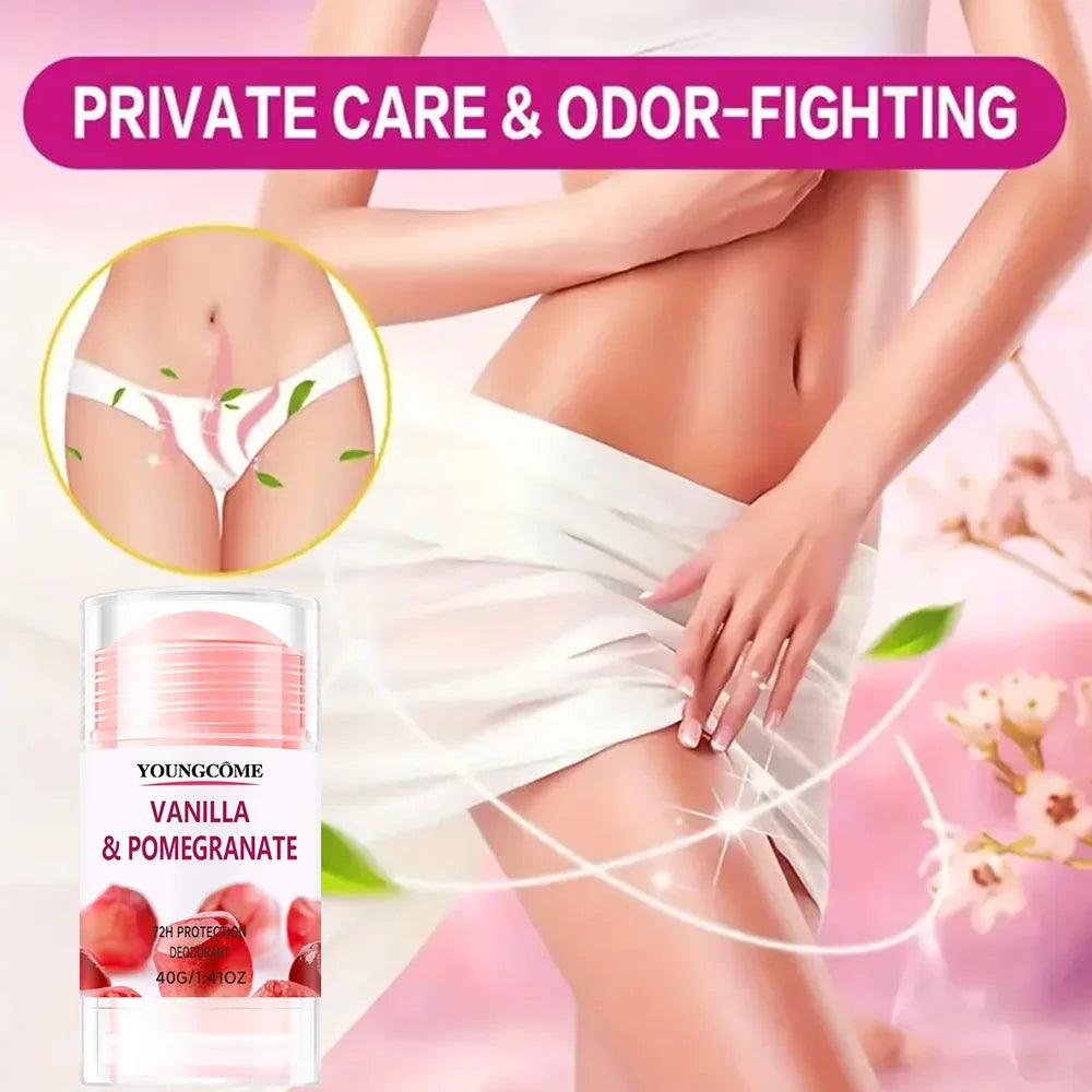 Aluminum-Free Deodorant Stick – Pomegranate & Lemon Verbena 72Hr