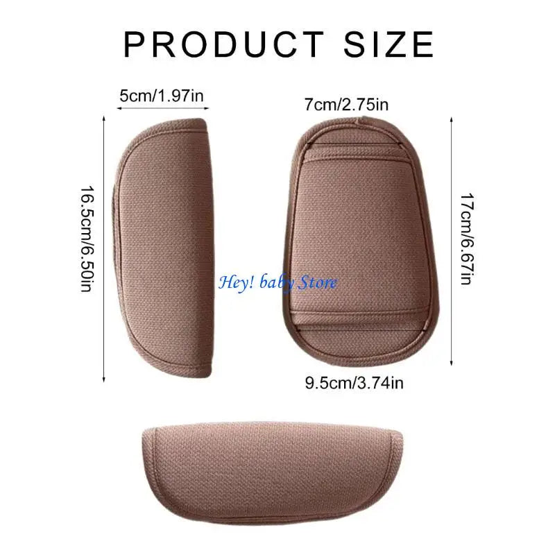 Baby Pram Shoulder Strap Pad | Soft Pushchair Belt Cushion Cover