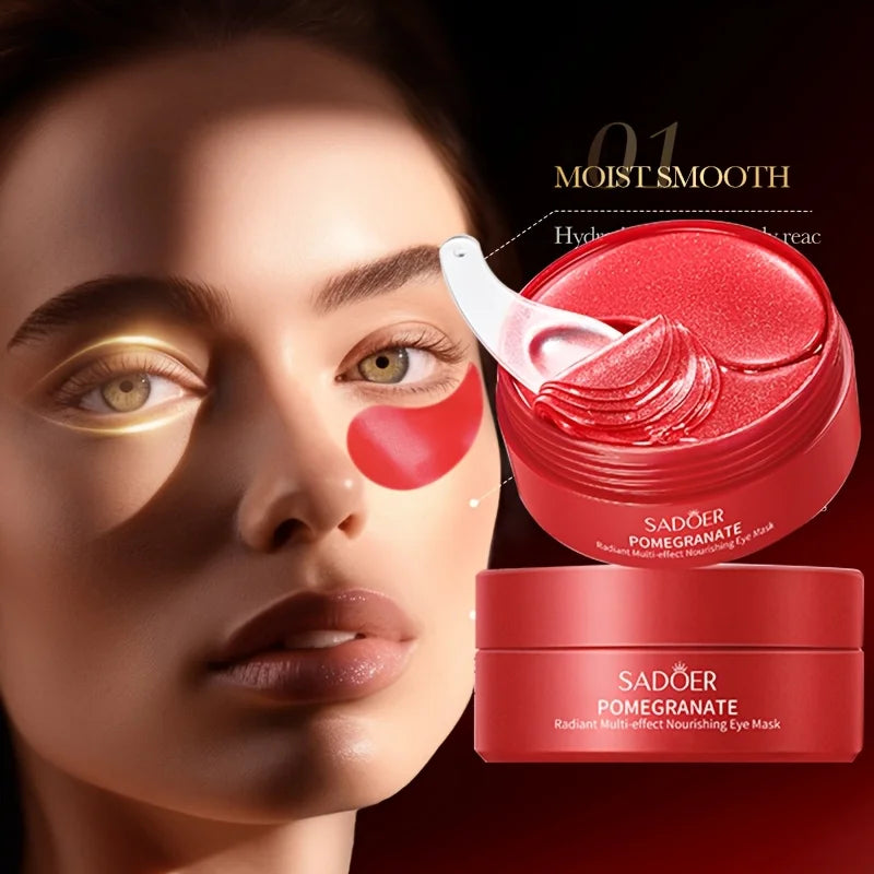 Pomegranate Eye Mask – Nourishing Hydrating Eye Patches 60pcs