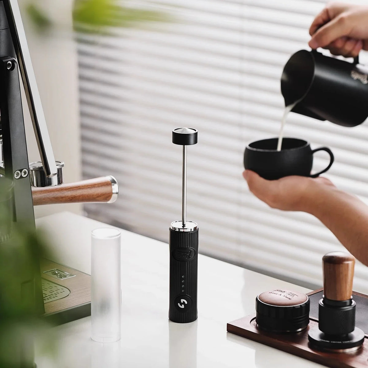 GUOHE Electric Milk Frother & Coffee Whisk | Mini Foamer