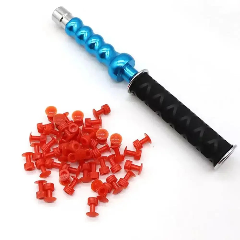 No Paint Bodywork Dent Repair PDR Hail Puller Hammer Metal Tabs Car