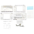 Nintendo DS Lite Full Replacement Shell – Transparent DIY Kit