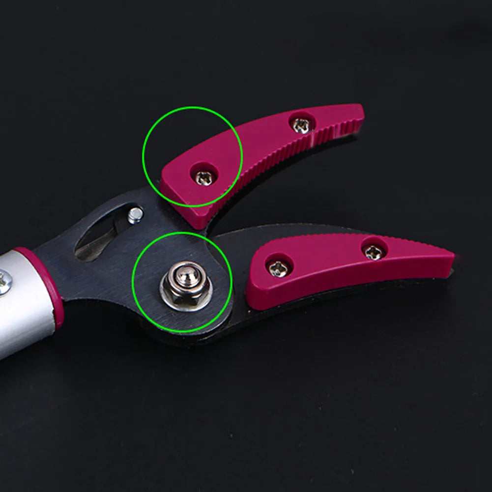 Extra Long Reach Bypass Pruner | 80cm Aluminum Garden Tool