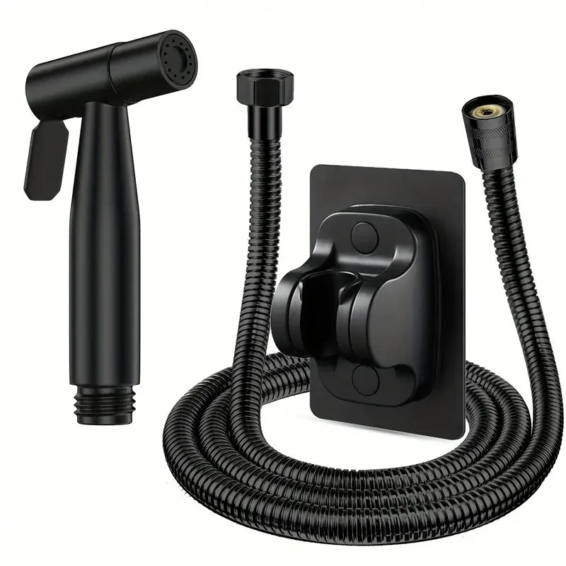 SUS304 Stainless Steel Handheld Bidet Sprayer Set – Hose & Bracket