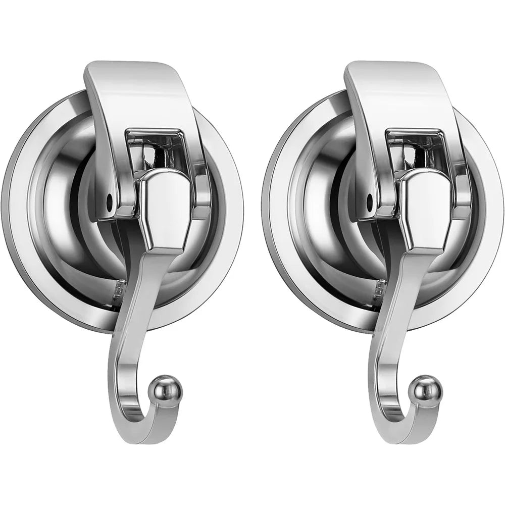 Suction Cup Hooks – No-Drill Reusable Shower & Kitchen Hooks