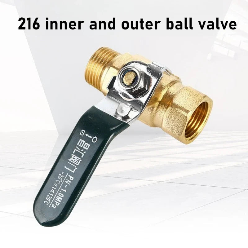 Brass Full Bore Ball Valve – Female Threaded, High-Pressure Water