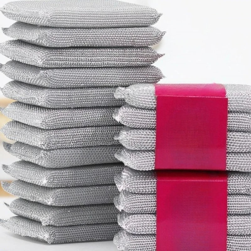 Scratch-Free Kitchen Sponge Wipes 4 Pack – Safe for All Pans