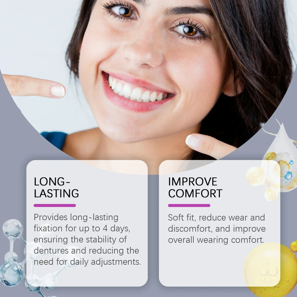 Denture Adhesive Bonding Paste – Secure Hold for False Teeth