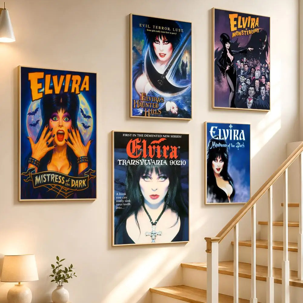 Elvira Mistress of the Dark HD Waterproof Poster Sticker