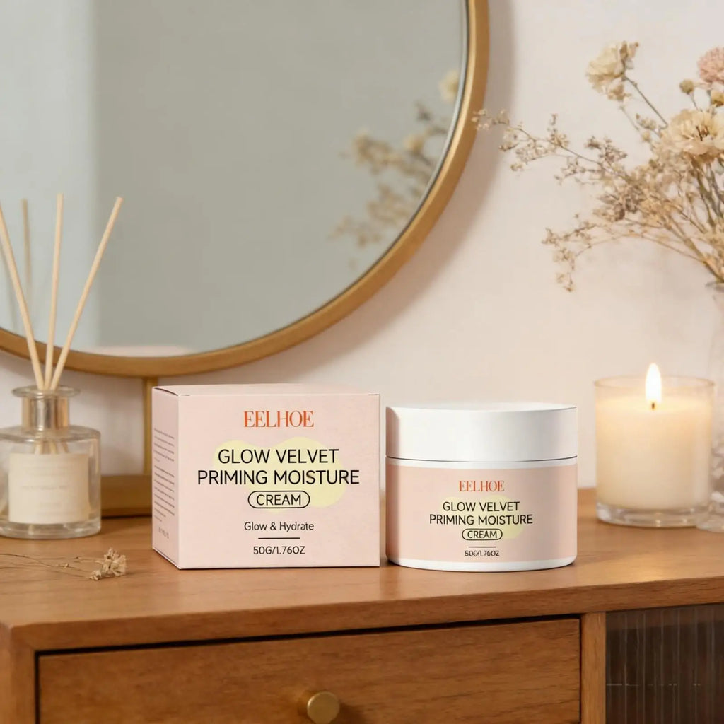 EELHOE Glow Velvet Face Primer – Pore Minimizer & Radiant Base