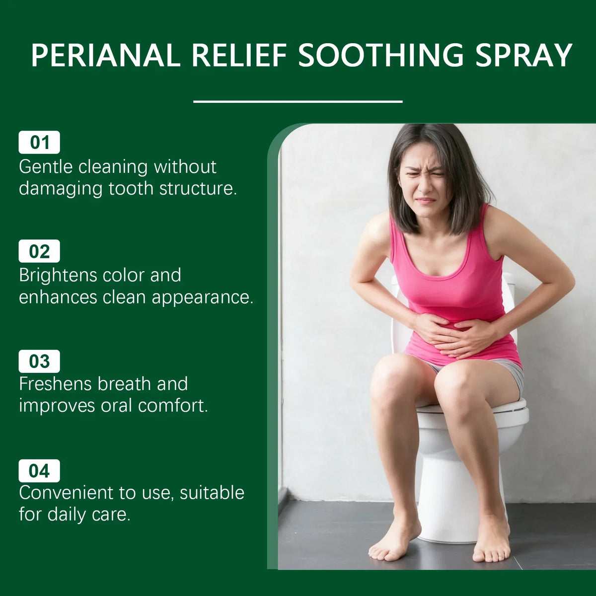 Laniska Perianal Care Spray – Moisturizing & Soothing 30ml