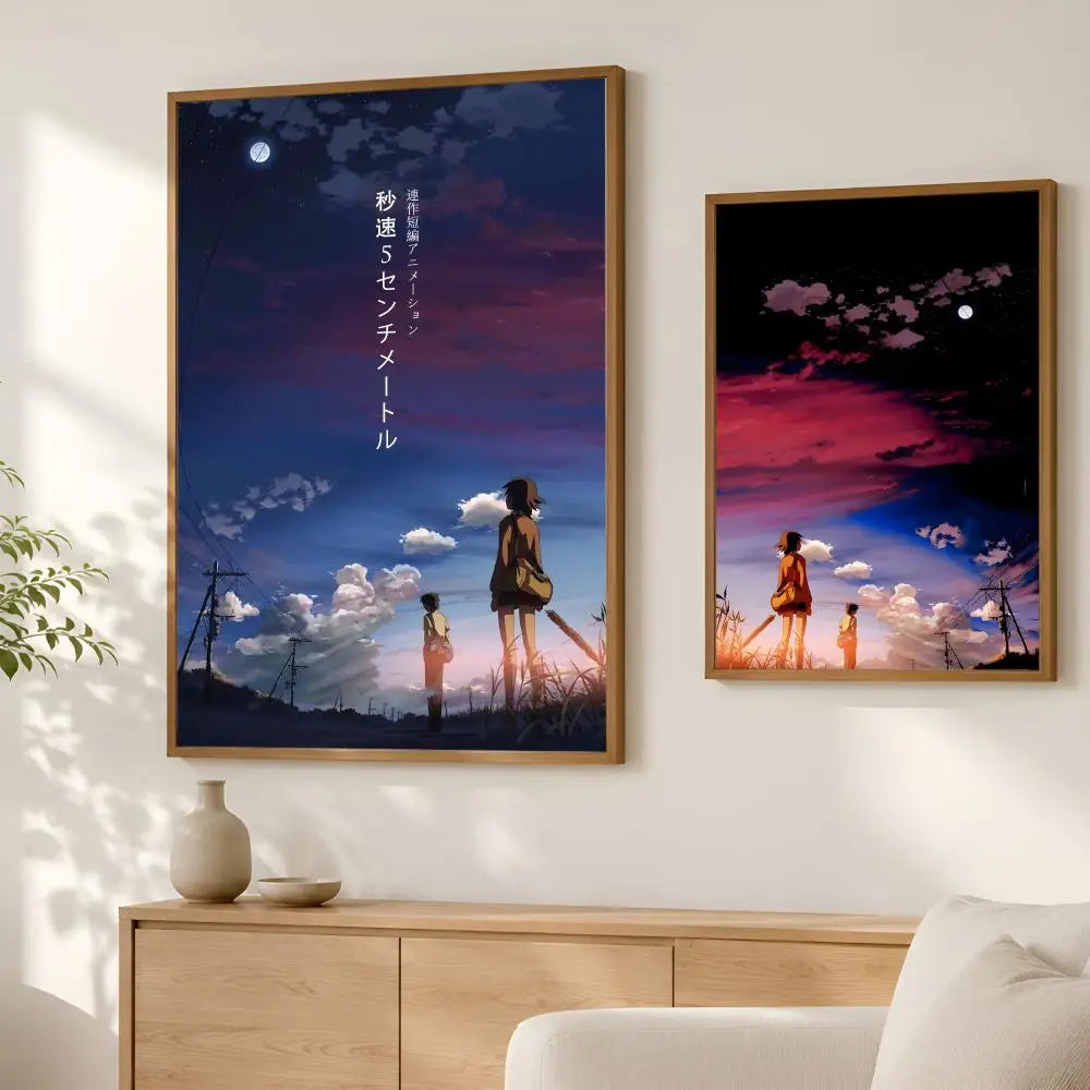5 Centimeters per Second Anime Poster – Self-Stick HD Wall Art