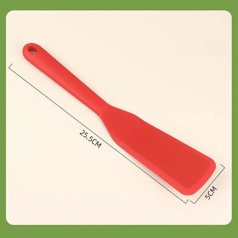 Vibrant Food Grade Silicone Cooking Turner Scratch Resistant Non