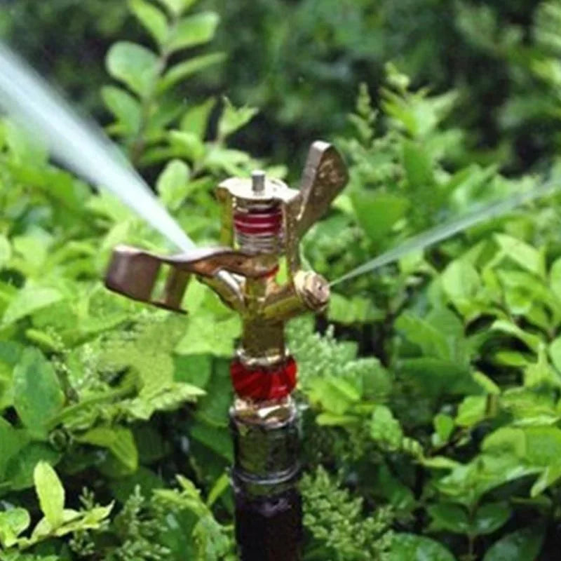 360° Swing Arm Garden Spray Nozzle – 1/2" Zinc Alloy Connector
