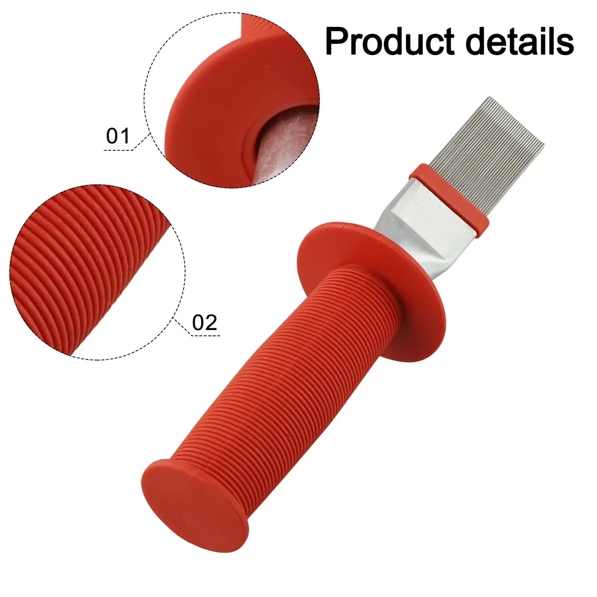 HVAC Fin Comb Cleaner – Stainless Steel & Rubber | AC Tool
