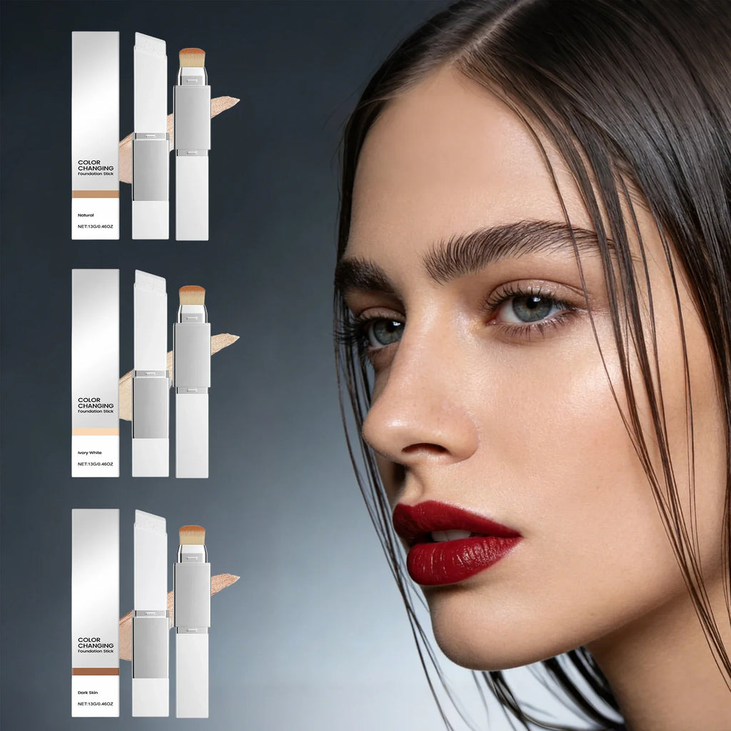 2-in-1 Color Changing Foundation & Concealer – All Skin Tones